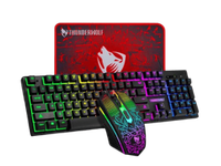 T-WOLF GAMING COMBO KIT TF-31 KEYBOARD MOUSE MOUSE PAD