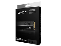 LEXAR NM620 512GB NVME BRANDNEW