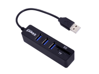 USB 2.0 COMBO-2IN1 USB CARD READER-HUB