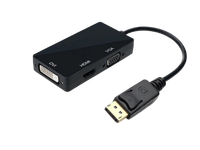 DISPLAY PORT TO HDMI DVI VGA 3IN1 CONVERTER