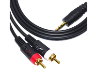CABLE 2RC TO AUDIO-2RC TO STEREO 5M GRAY ORG
